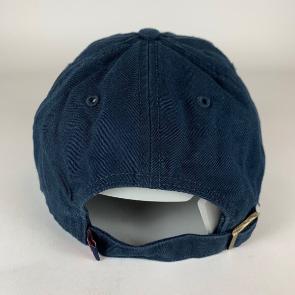 Boston Red Sox MLB Navy Blue 47 Brand Clean Up Relaxed Fit Strapback Hat - Picture 3 of 6